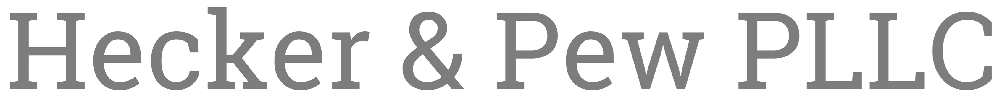 Hecker & Pew PLLC